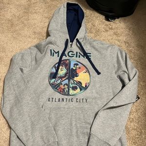 Grey imagine hoodie